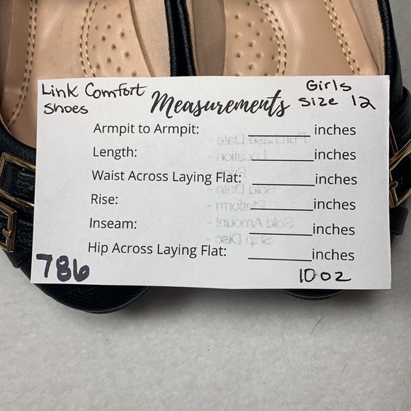 Link Comfort flats with ankle strap - Girl’s 12 - Picture 7 of 7